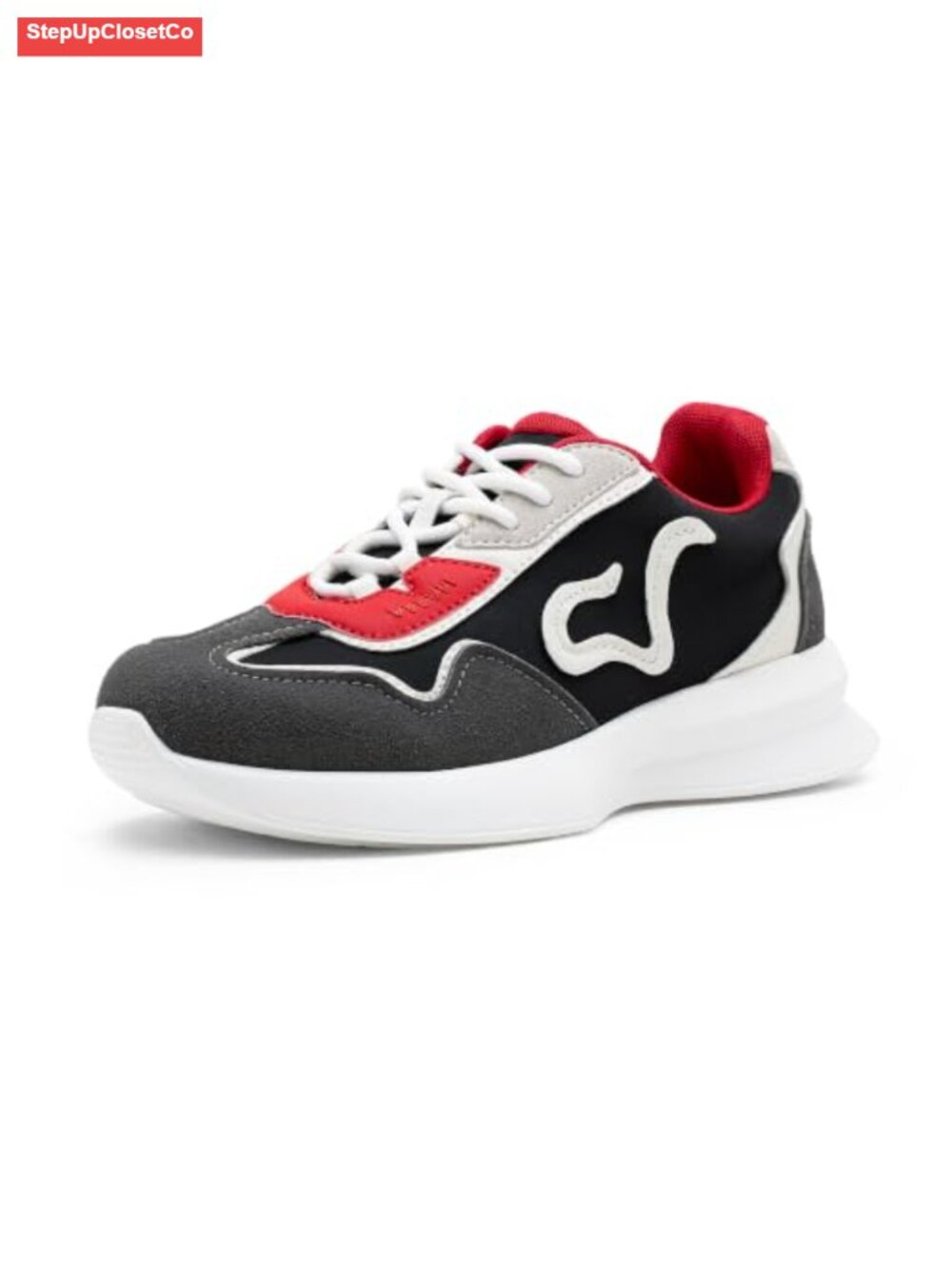 Vepose Women's Retro Fashion Sneakers Platform Walking Tennis Shoes Faux